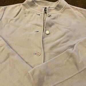 Eileen Fisher Periwinkle Wool Jacket Blazer